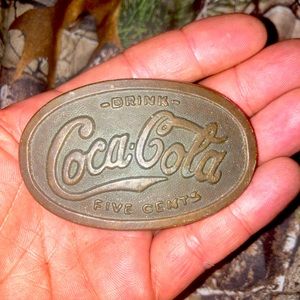 Late 60s Coca Cola Belt Buckle